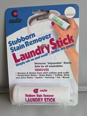Cadie Stubborn Stain Remover Laundry Stick - White